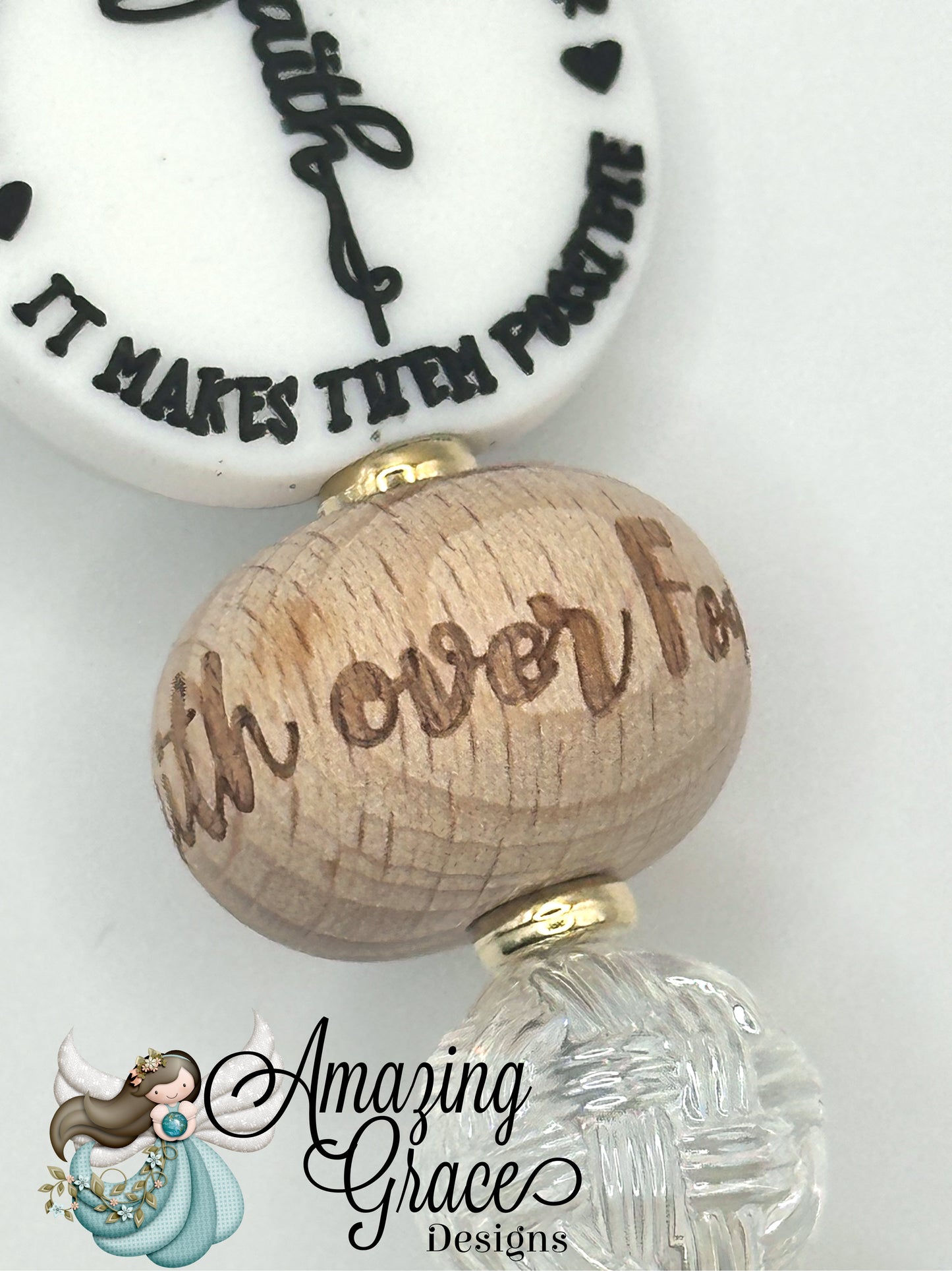 Faith Makes Things Possible Keybar Keychain