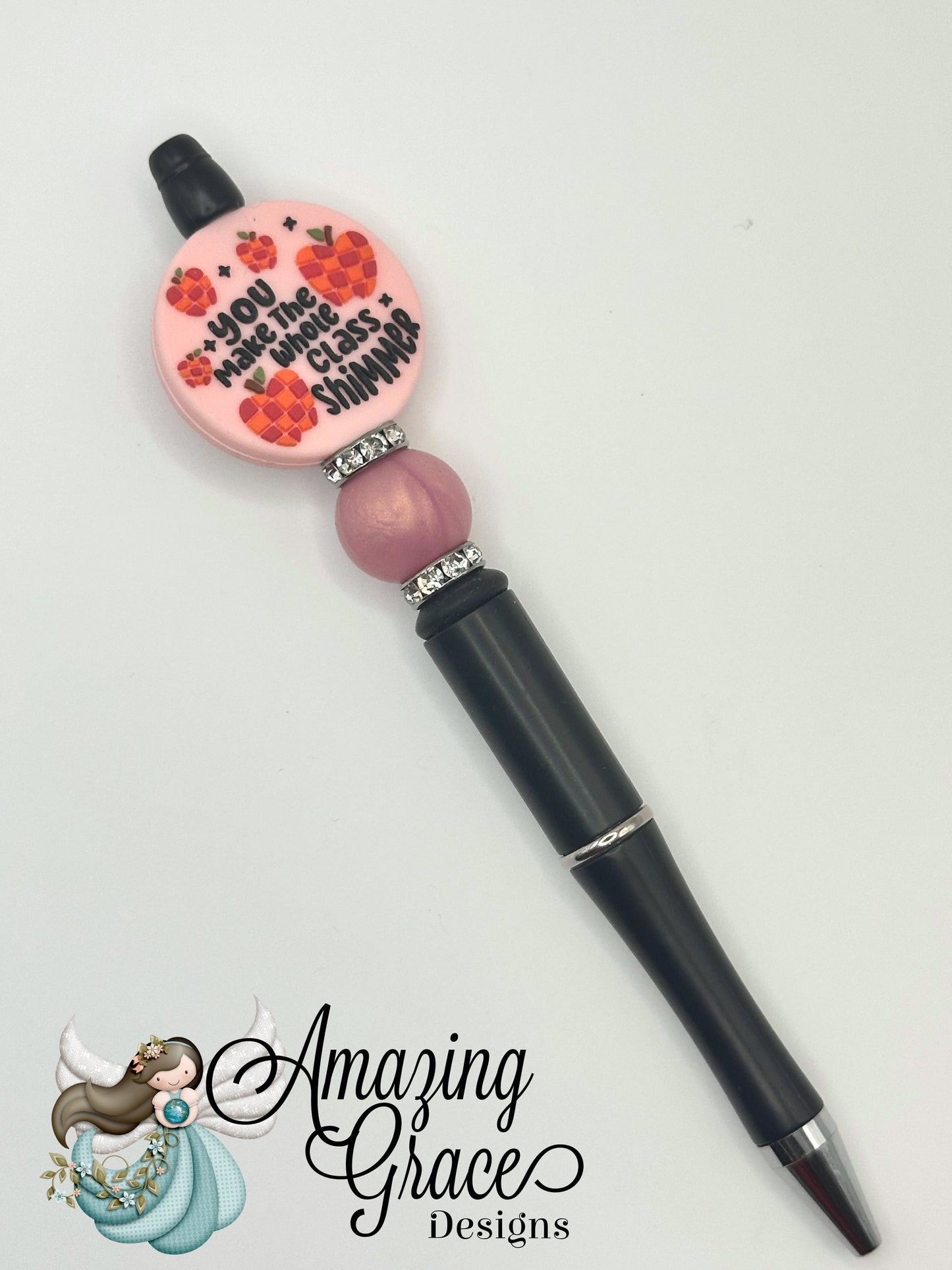 You Make The Whole Class Shimmer Beaded Pen