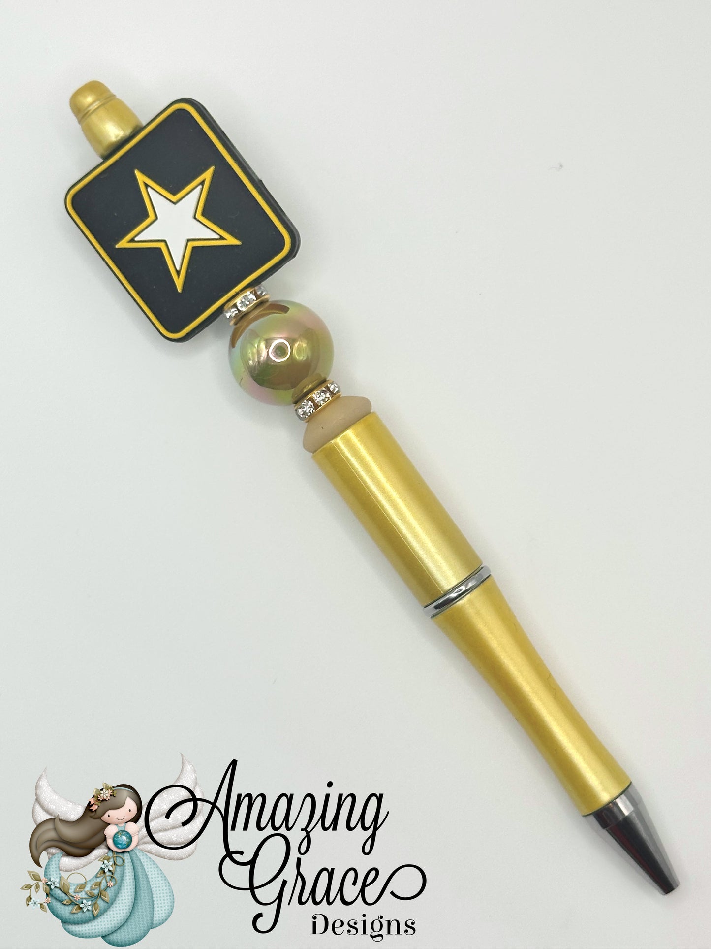 US Army Beaded Pen