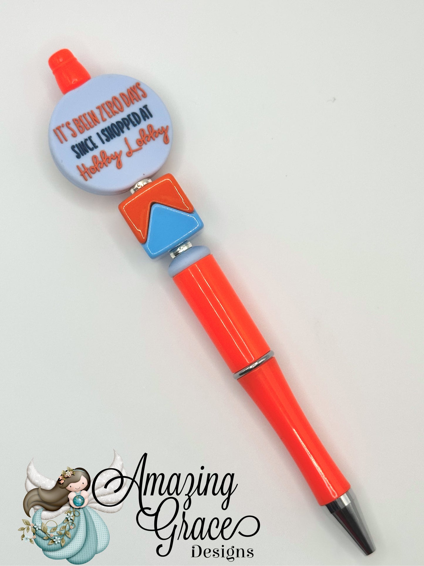 I Cannot Be Trusted at Hobby Lobby Beaded Pen