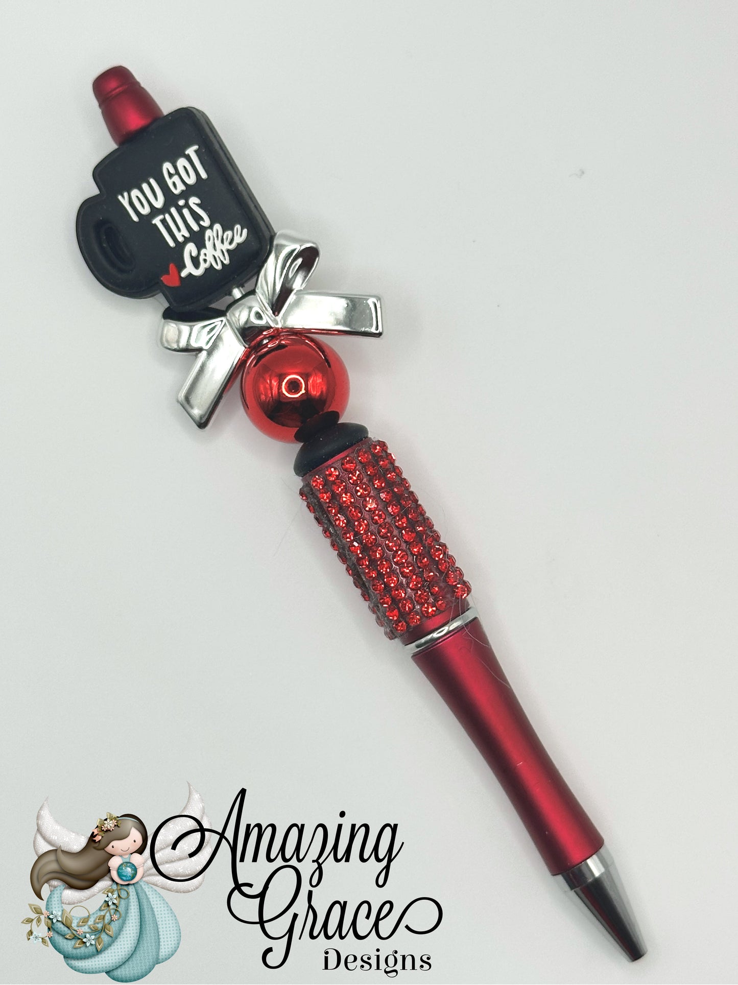 You Got This Coffee Beaded Pen