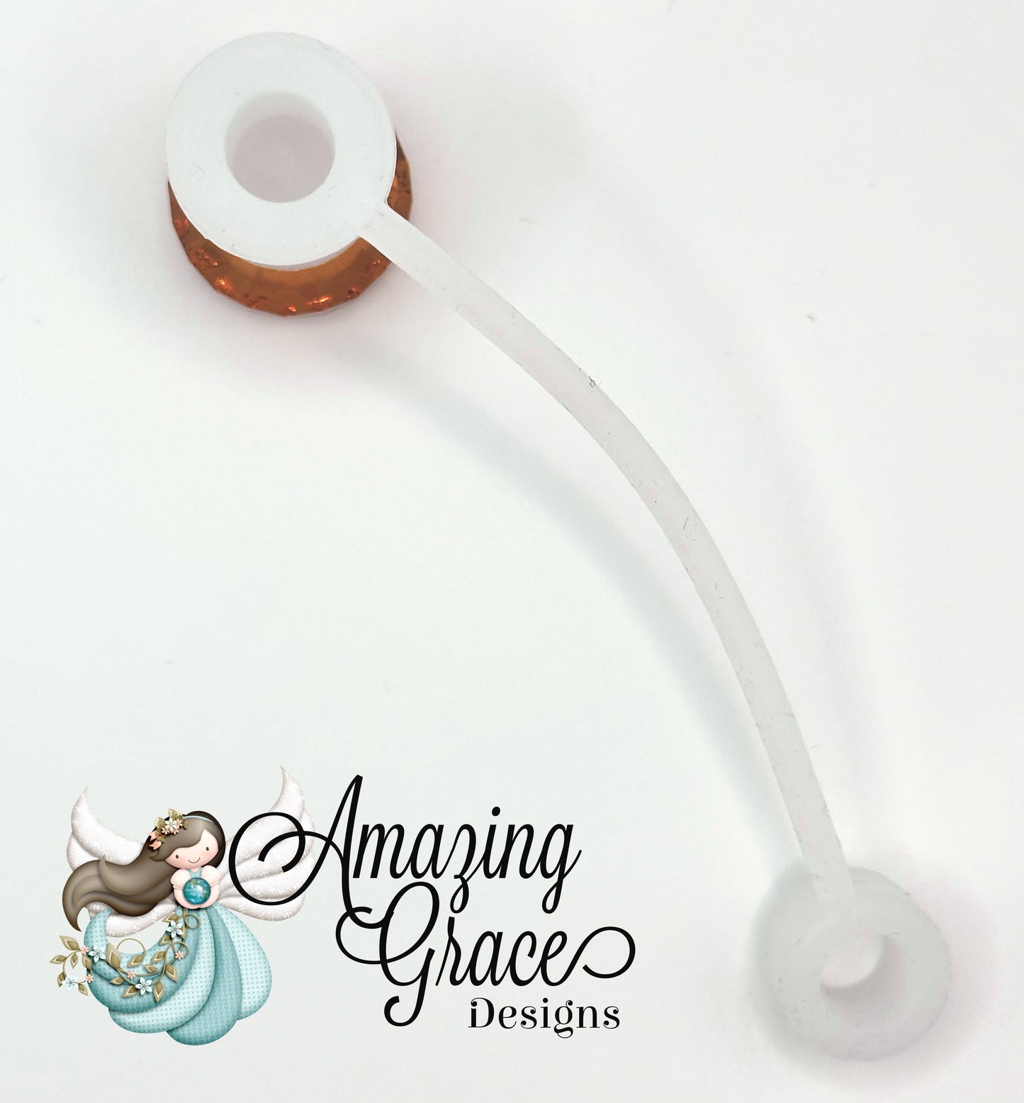 Sparkling Diamond Acrylic Straw Topper - Tumbler Charm