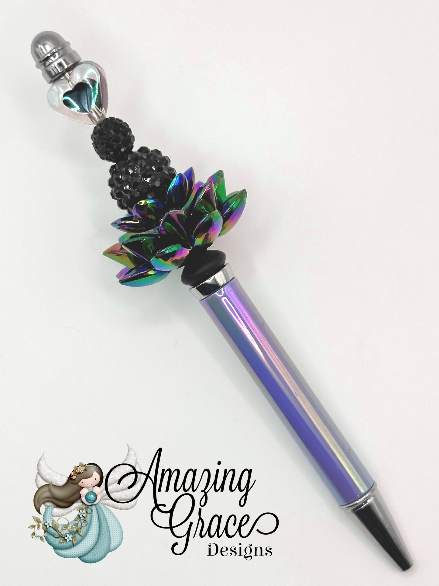 Enchanted Lotus Heart Pen Duo