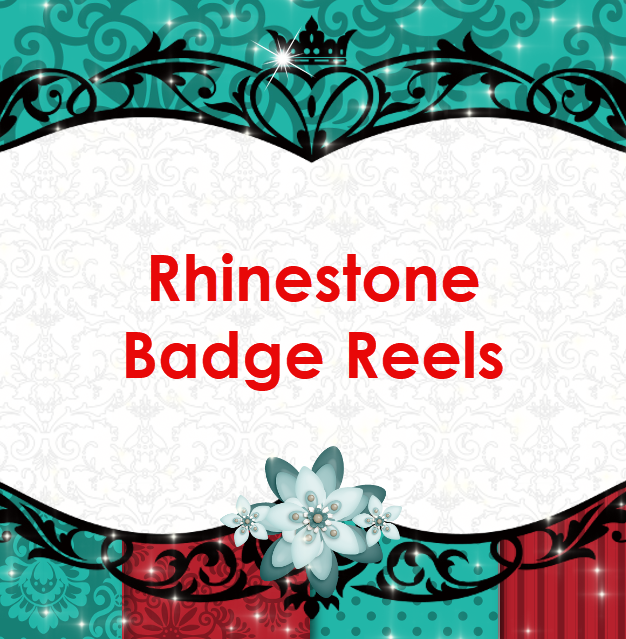 Rhinestone Badge Reels