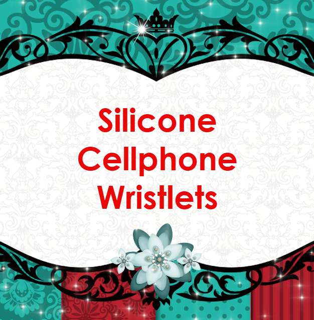 Silicone Cellphone Wristlets