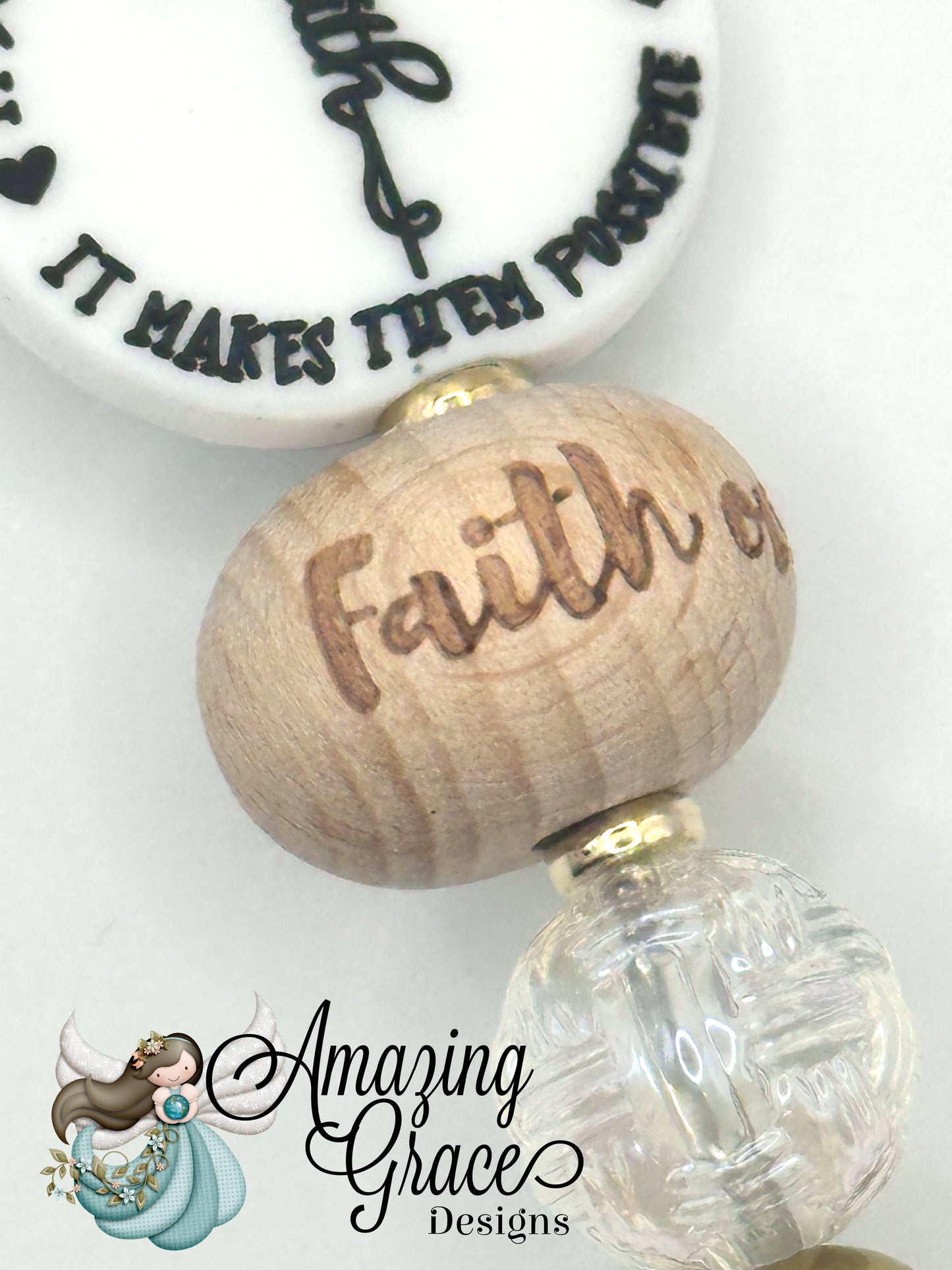 Faith Makes Things Possible Keybar Keychain