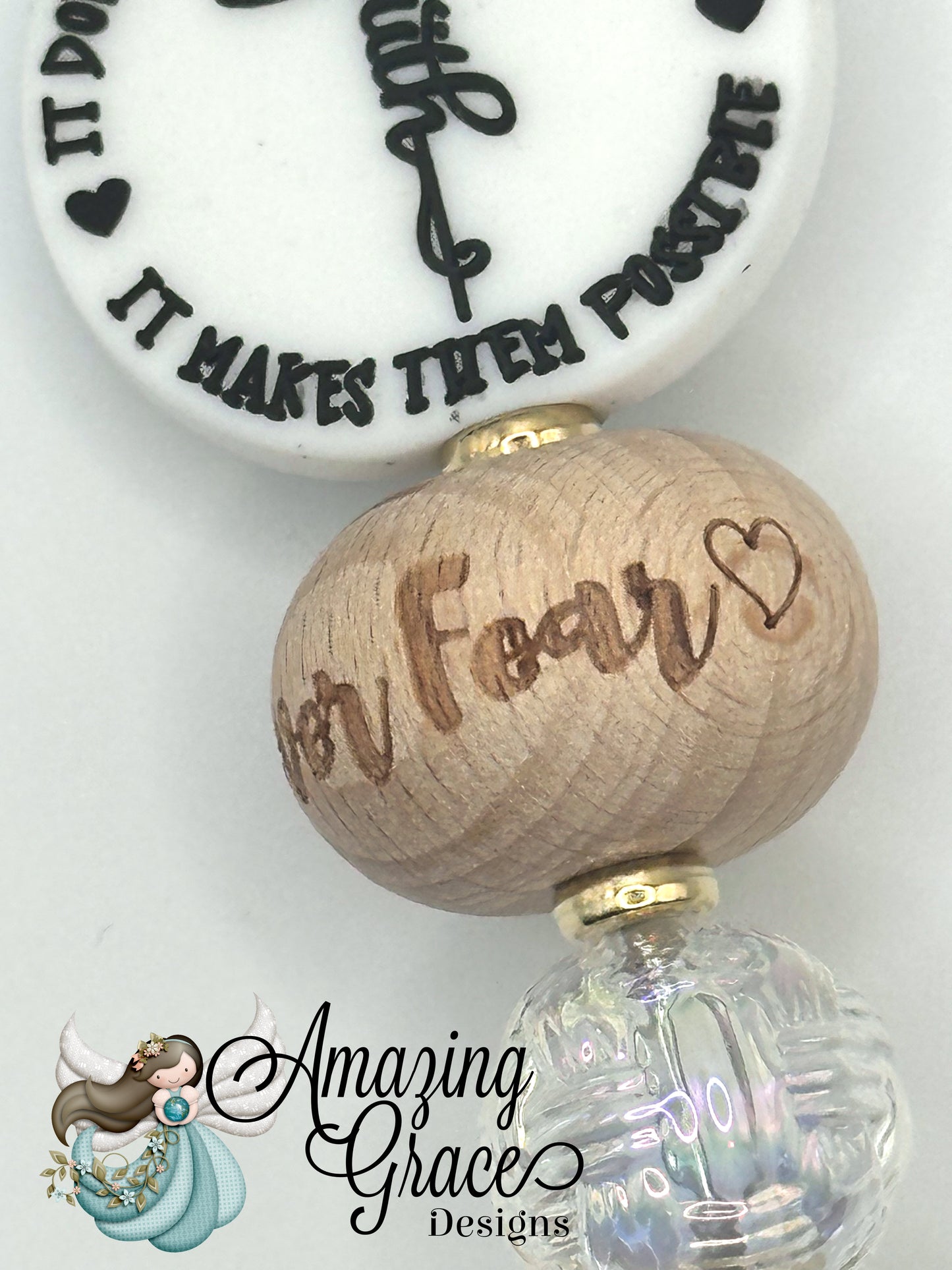 Faith Makes Things Possible Keybar Keychain