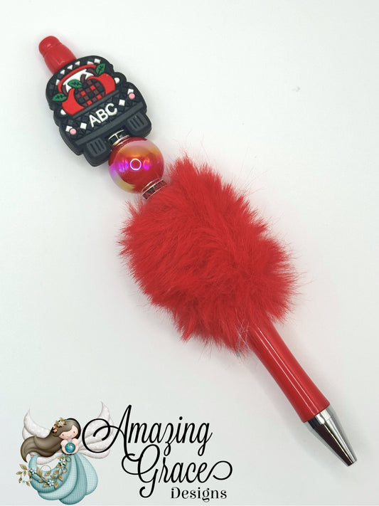 ABC Truck Pom Pom Pen