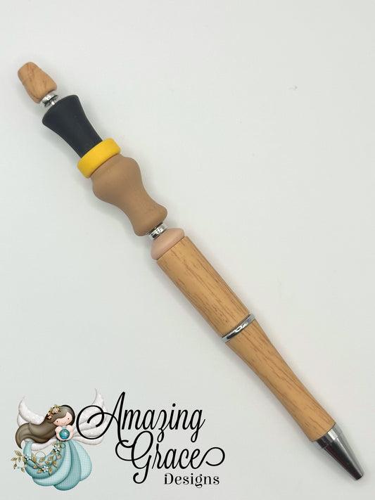 Mallard Duck Call Beaded Pen