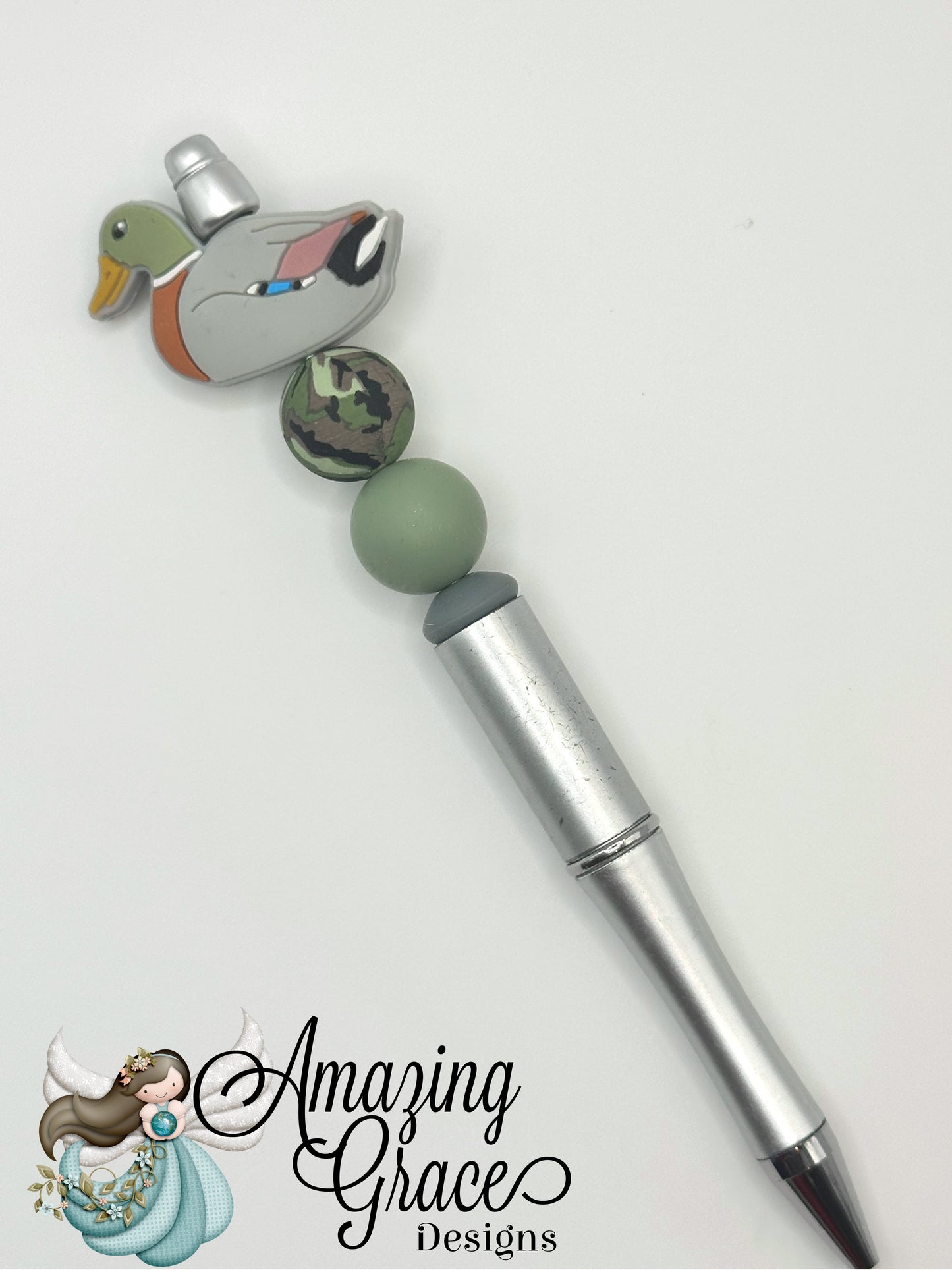 Duck Hunting Beaded Pen