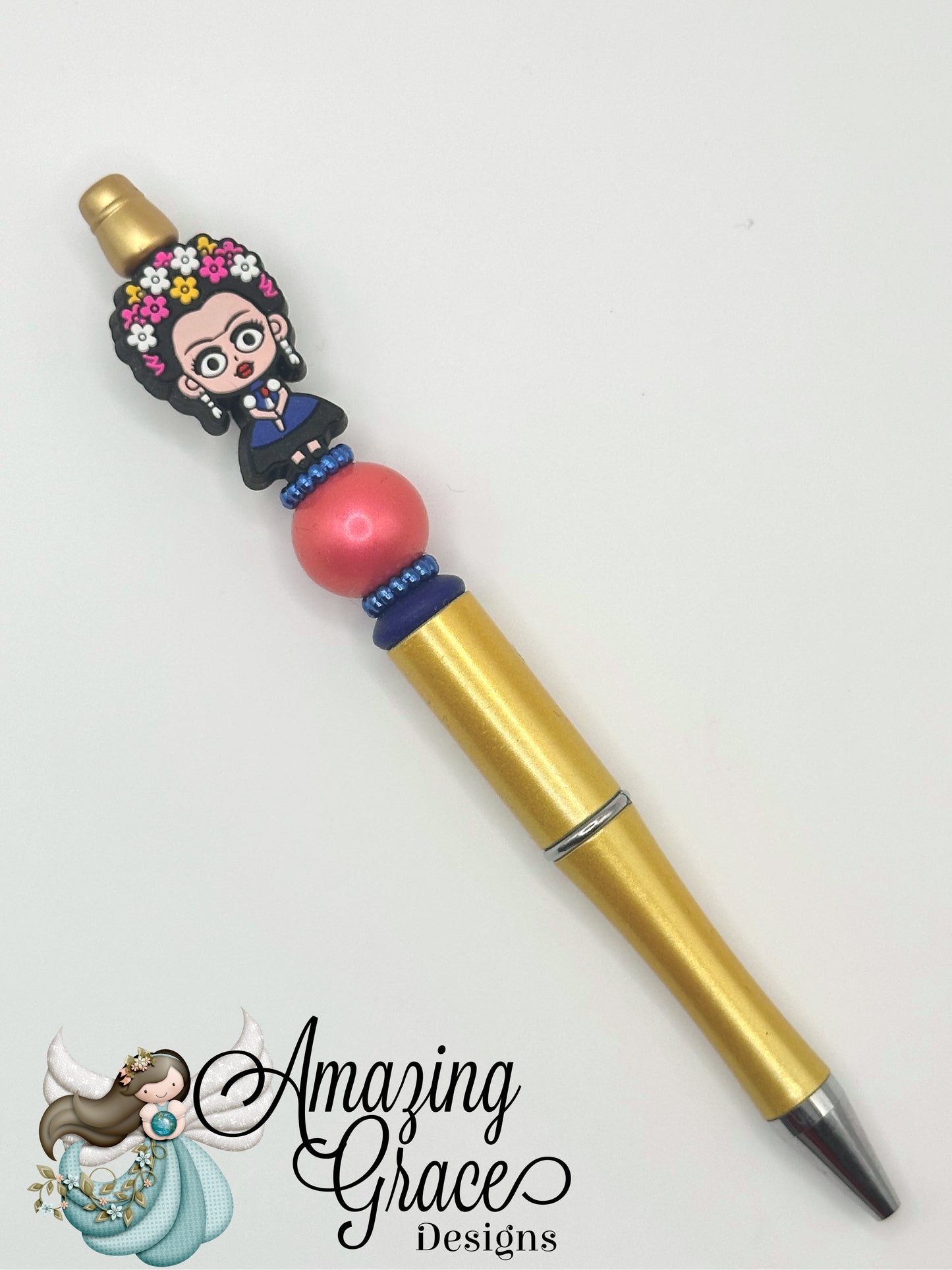 Mexican Artist Beaded Pen