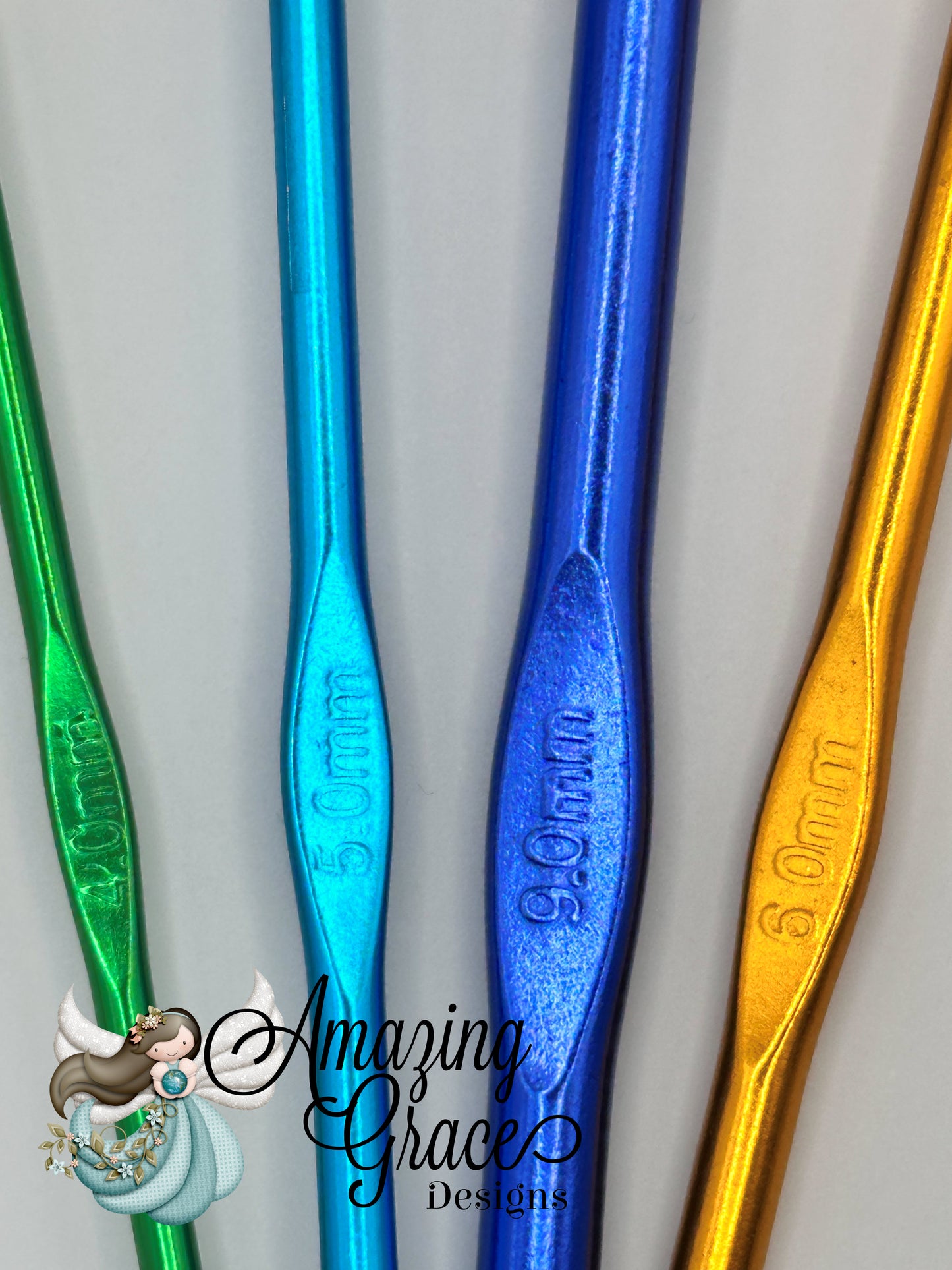 Crochet All Day Hook Set - 4 Piece (4.0mm, 5.0mm, 6.0mm, 9.0mm)