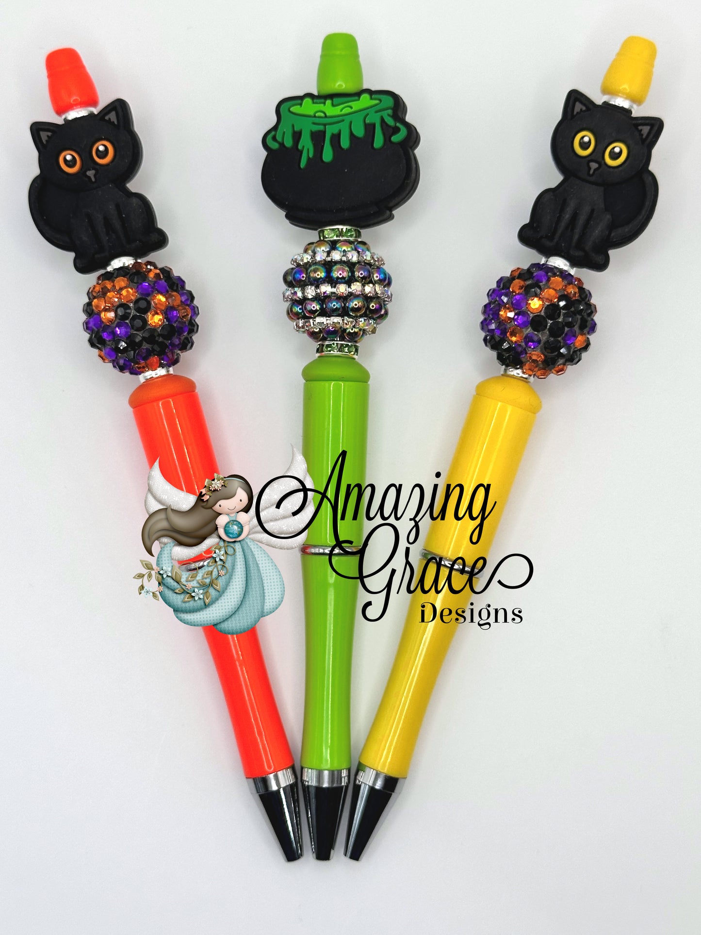 Whimsical Spooky Pen Trio