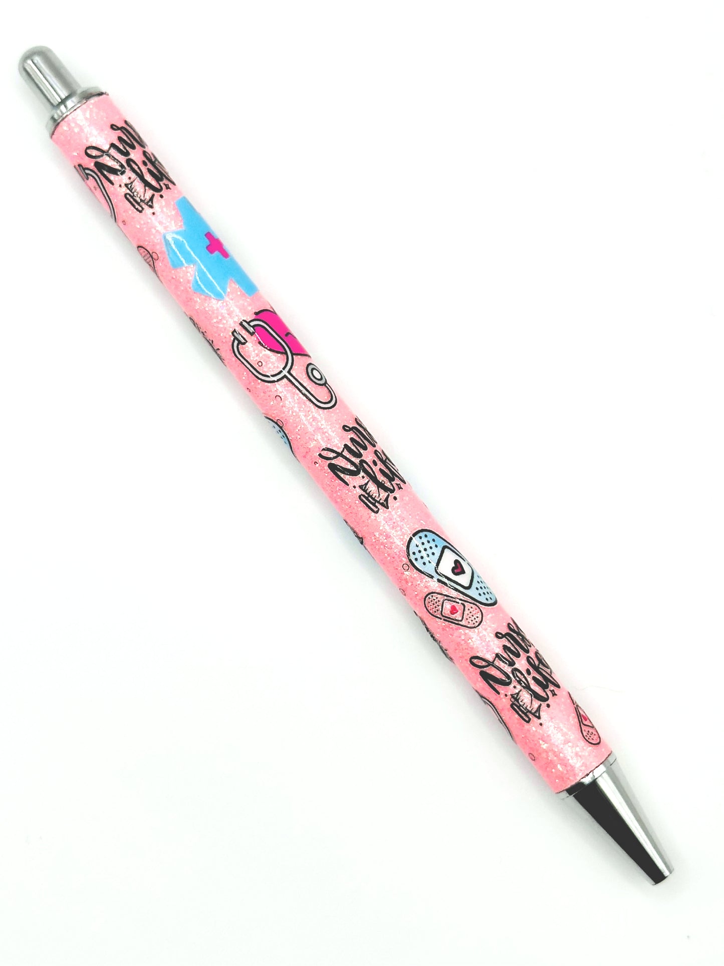 "Nurse Life" Glitter UVDTF Pen