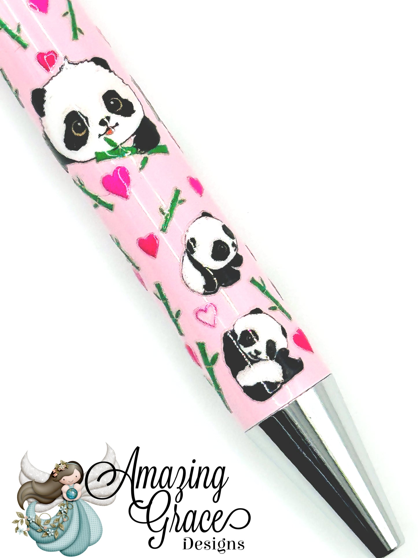 Cute Panda UVDTF Pen