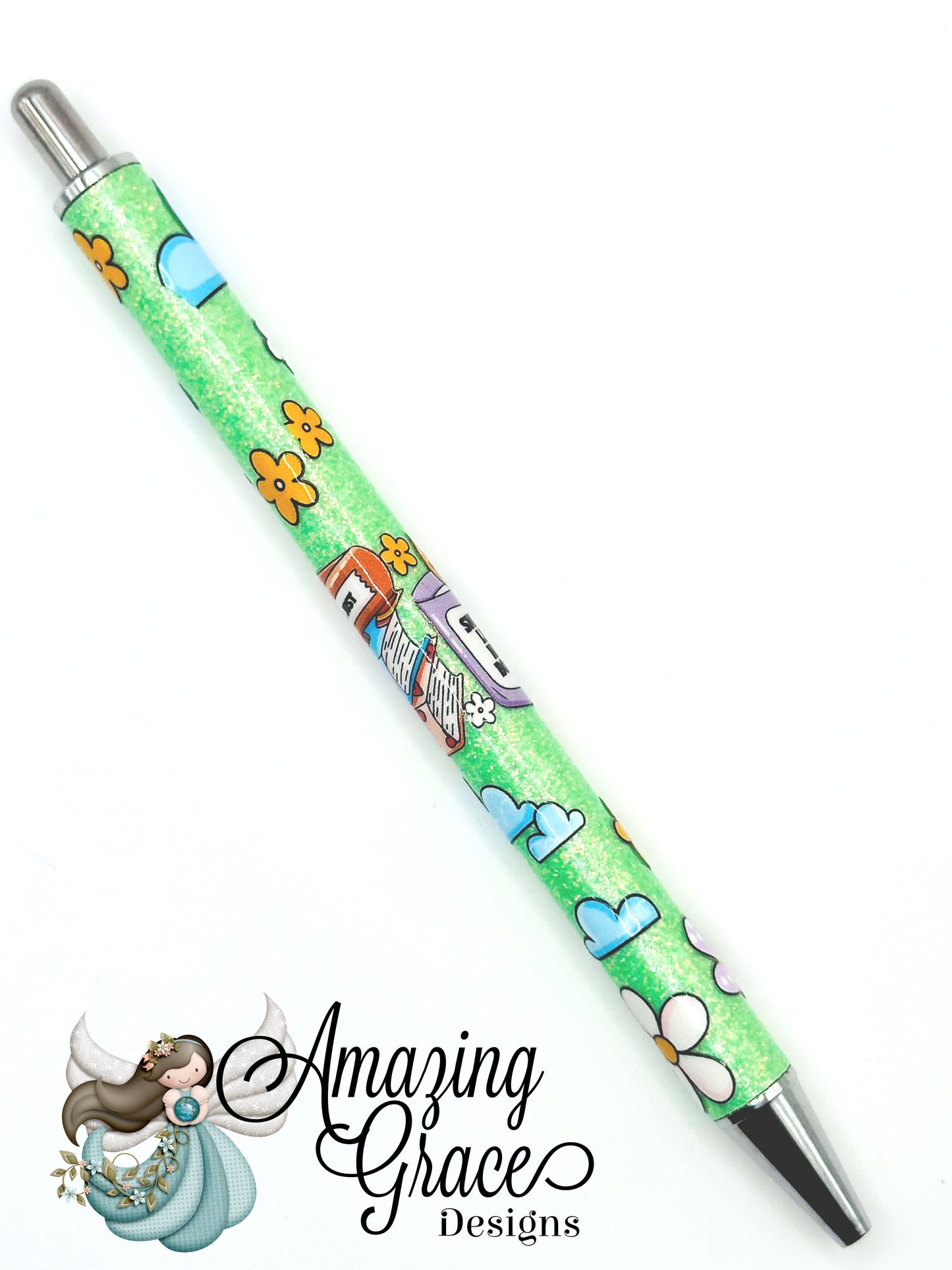 Book Lover "One More Chapter" UVDTF Pen