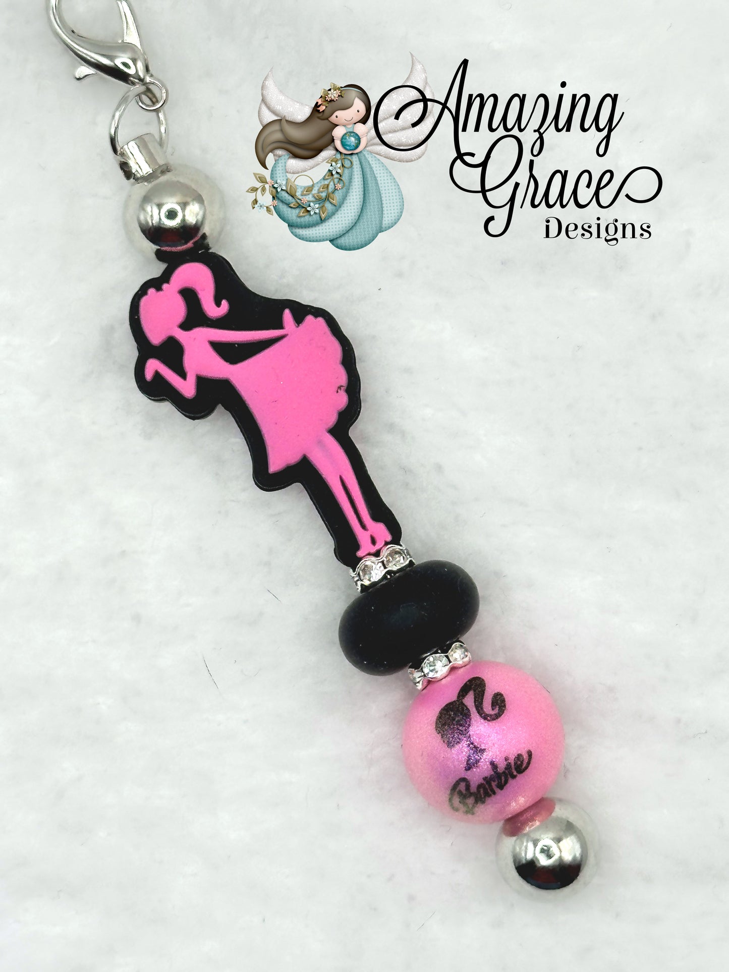 Pink & Black Glam Set