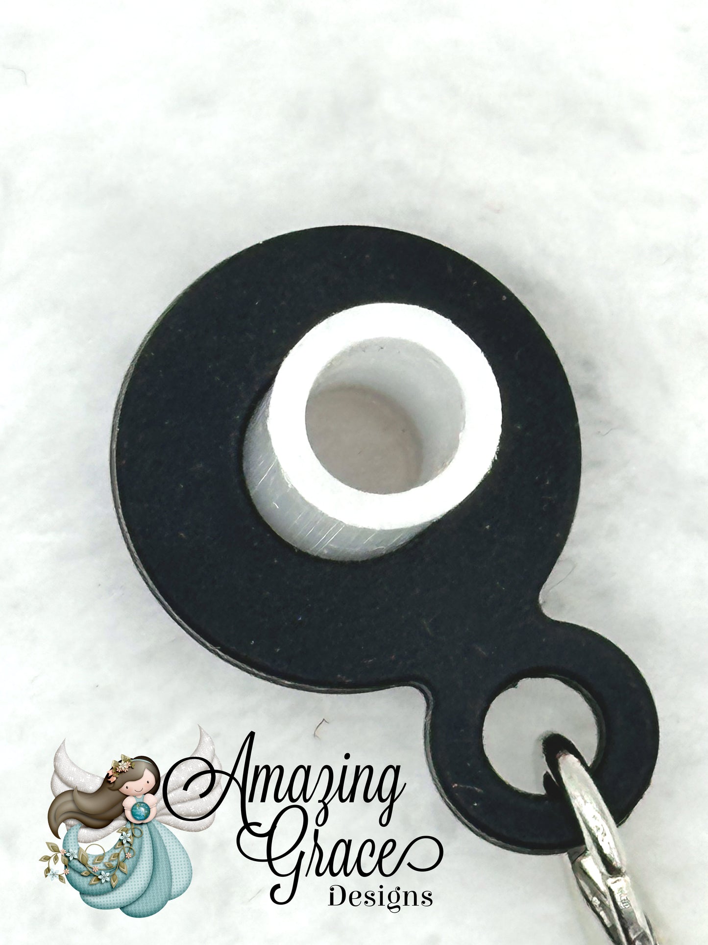 Festive Skeleton Character Tumbler Straw Charm