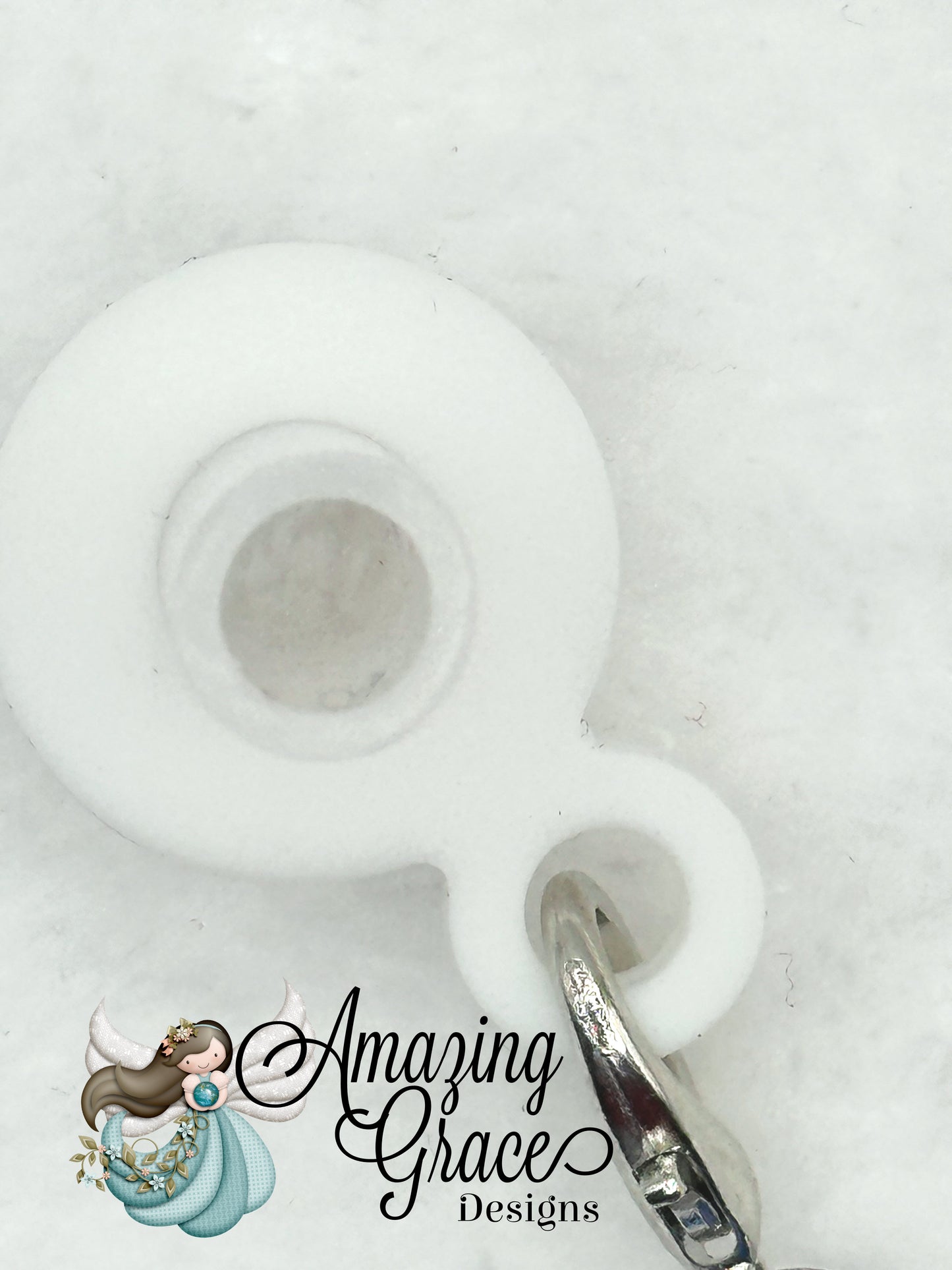 Blue Speedster Character Tumbler Straw Charm