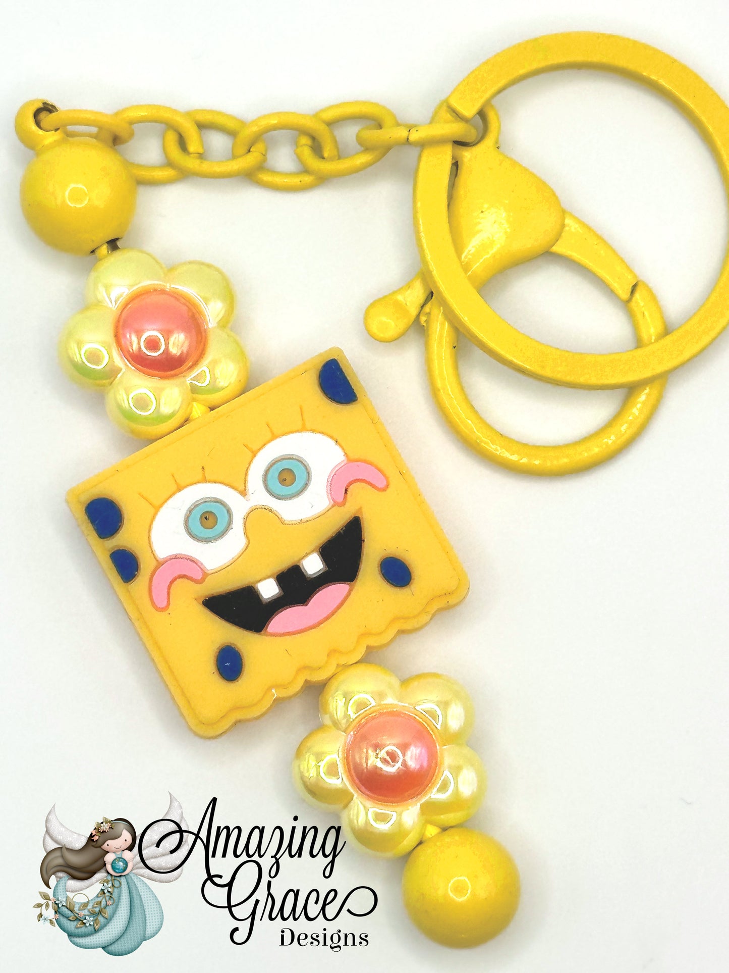 Whimsical Character Pen and Keychain Set