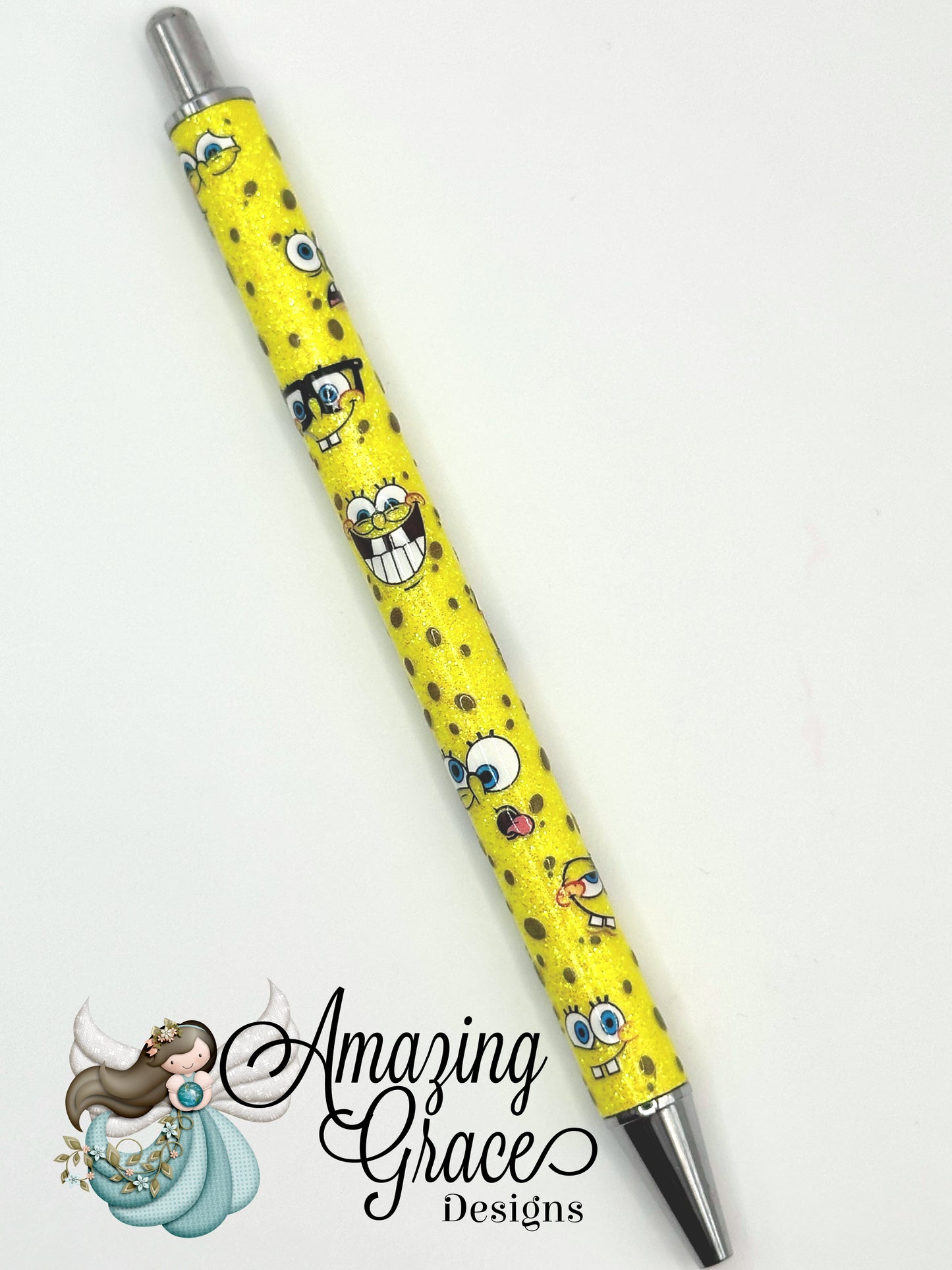 Whimsical Character Pen and Keychain Set