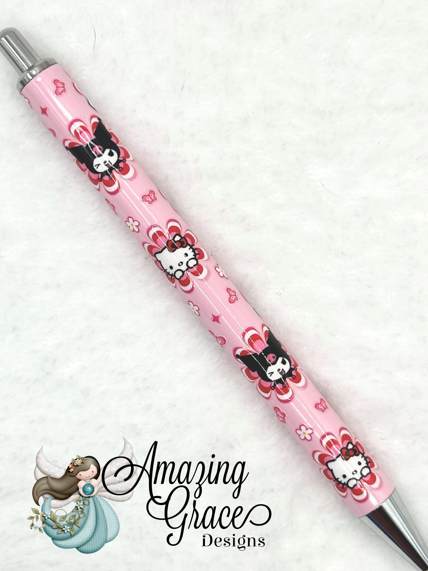 Adorable Characters Pink Pen
