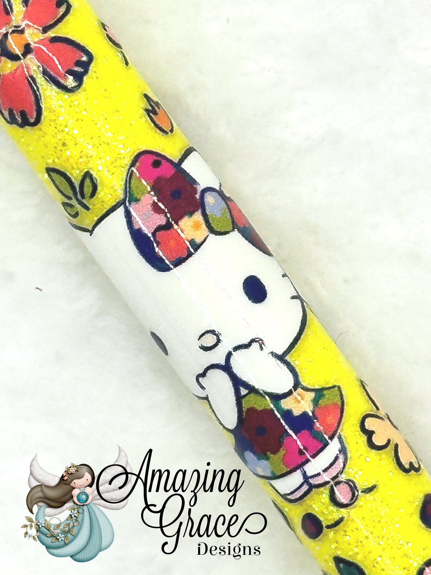 Sunny Floral Character Pen