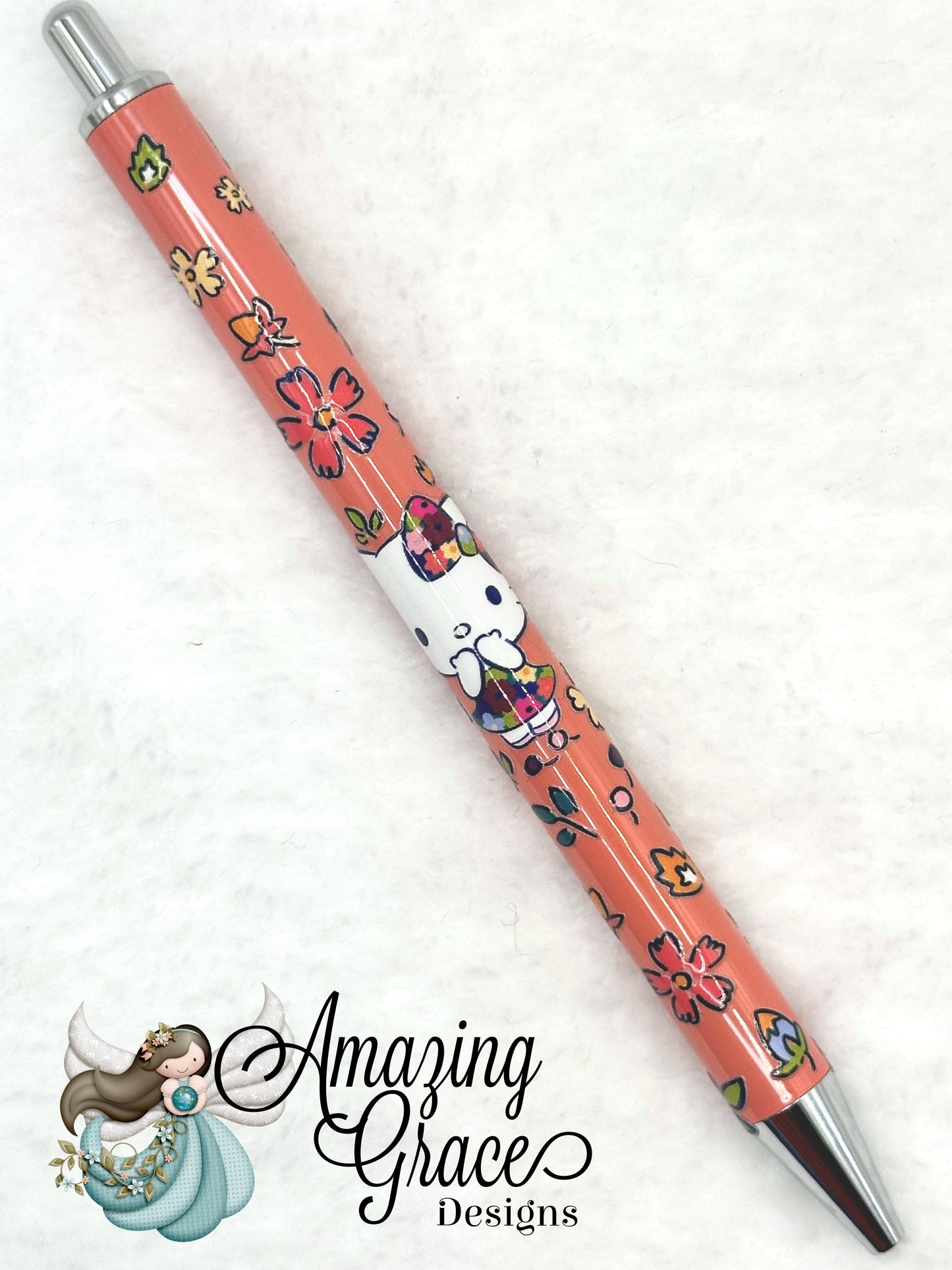 Peach Blossom Character Pen