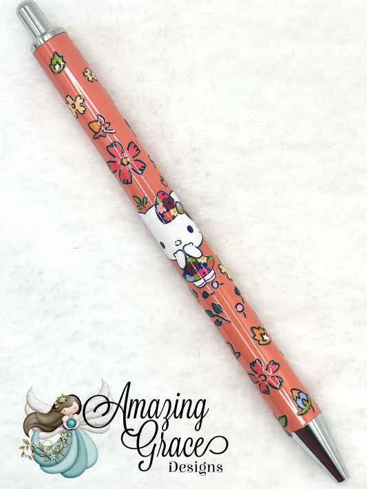 Peach Blossom Character Pen