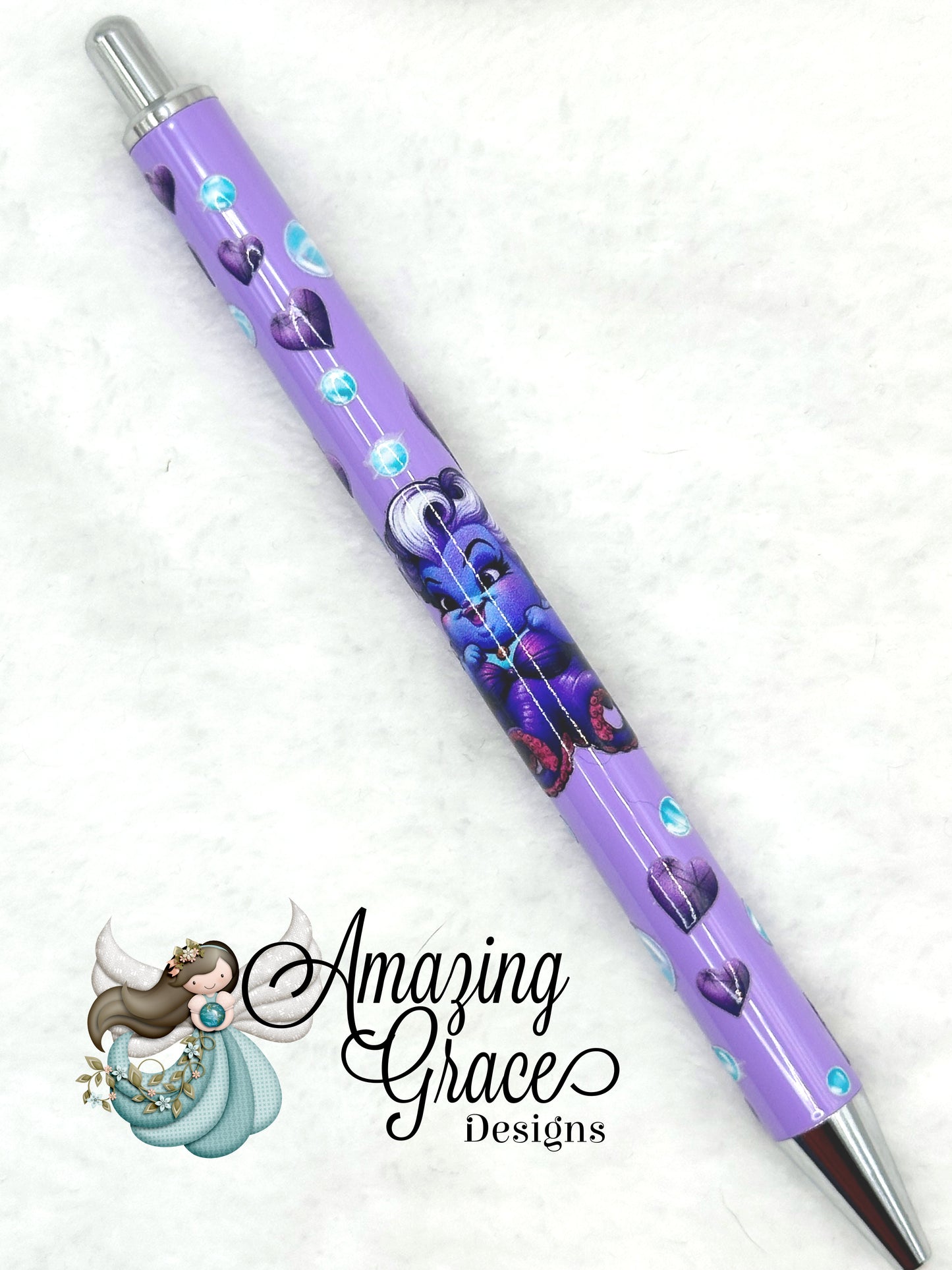 Whimsical Ocean-Inspired Character Pen
