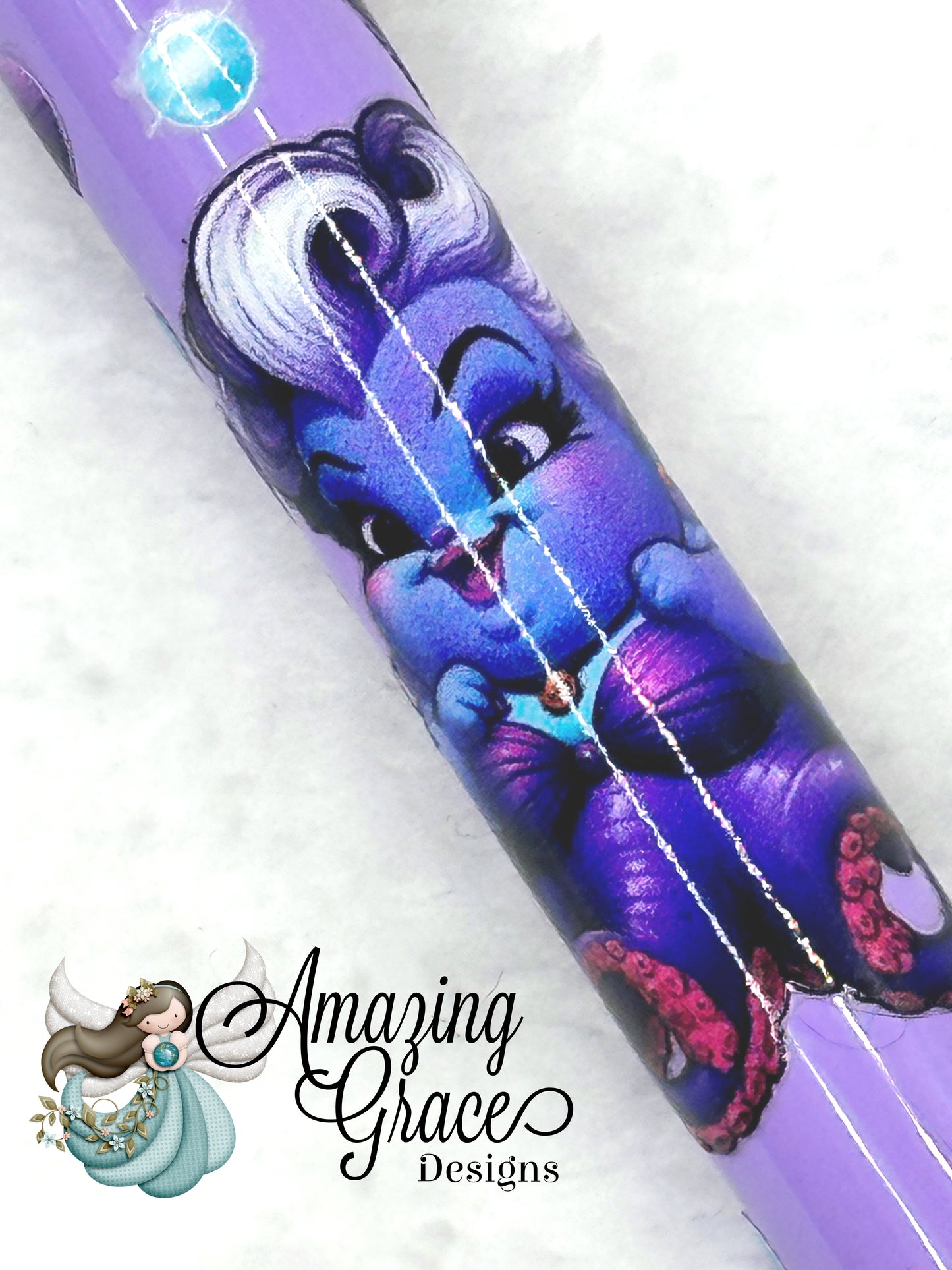 Whimsical Ocean-Inspired Character Pen