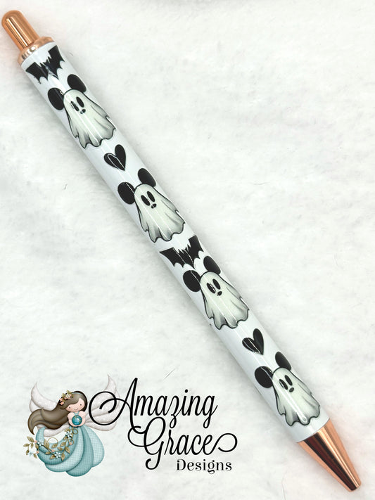 Spooky Silhouette Character Pen