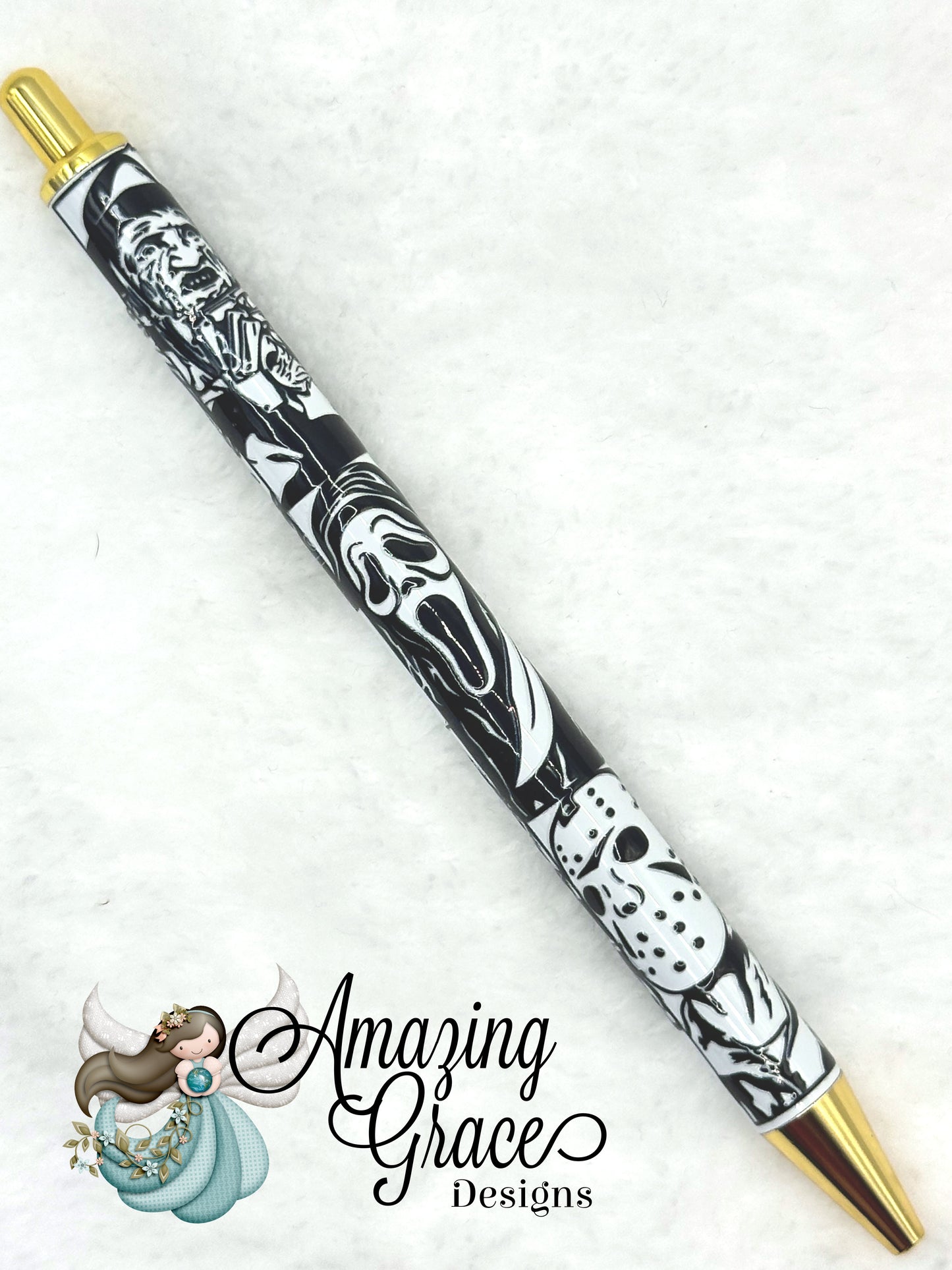 Classic Horror Faces Pen