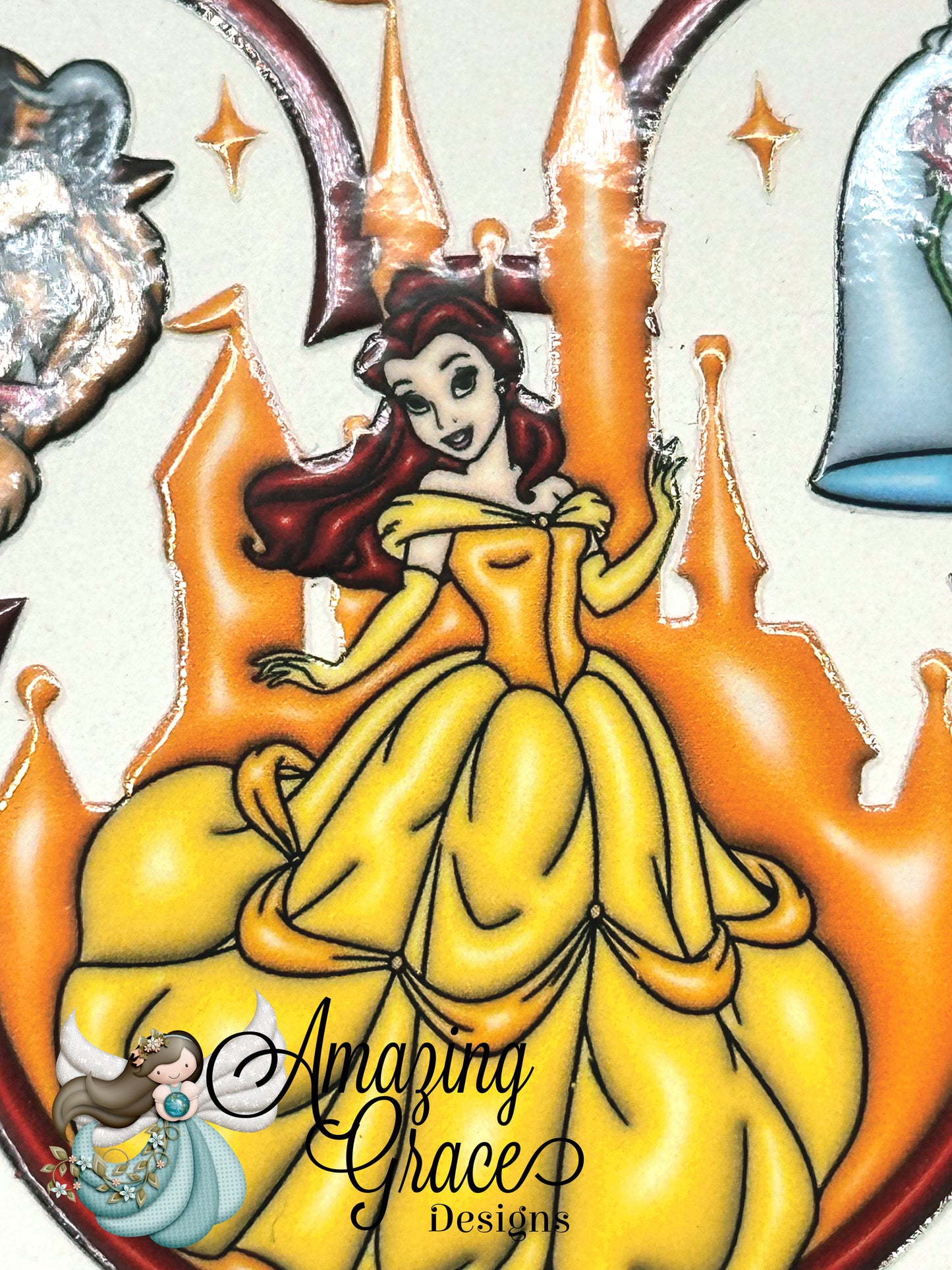 Enchanted Castle Fairytale Drink Coaster