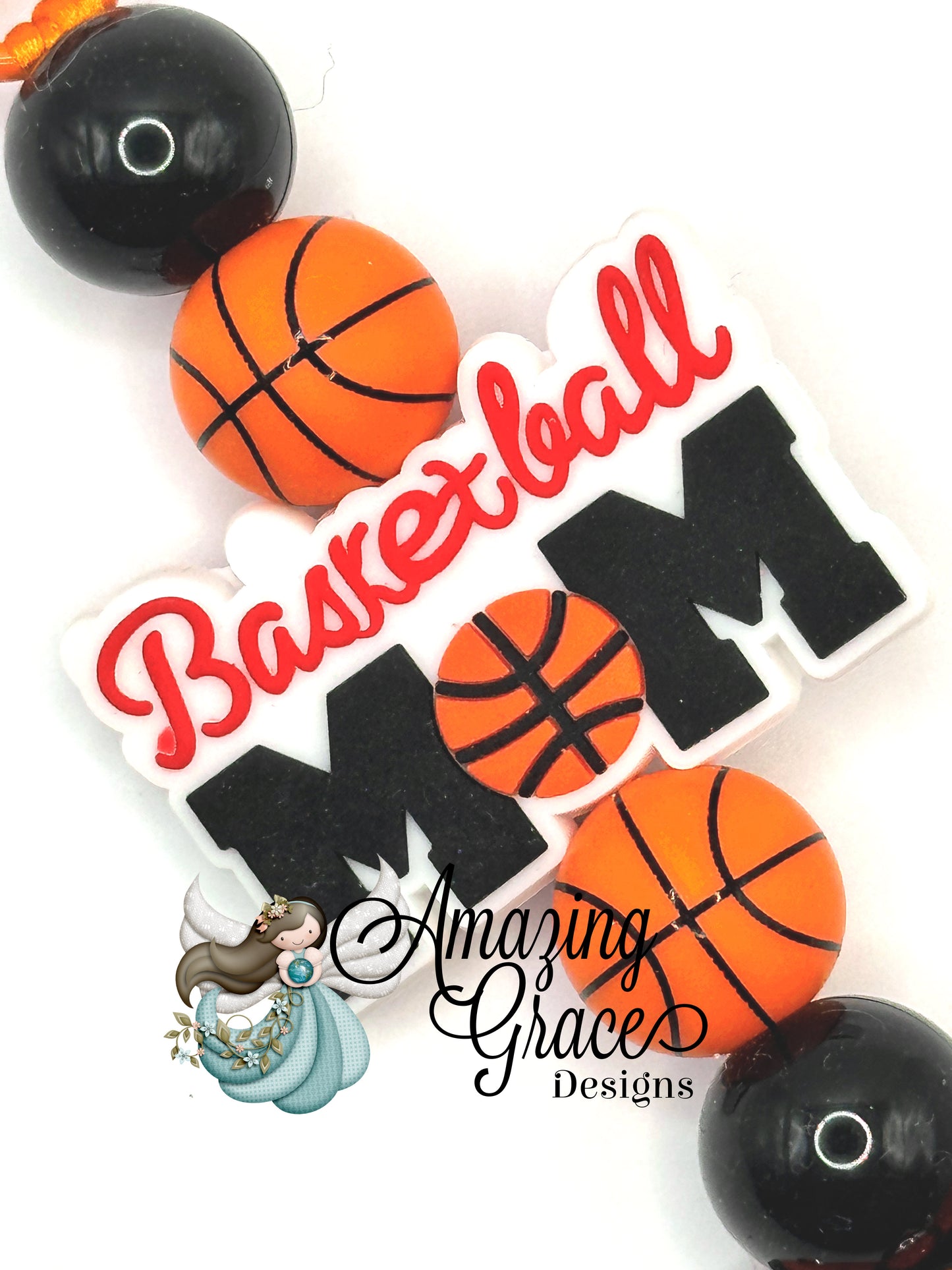 Hardwood Hype: Basketball Mom Keychain & Bag Bling!