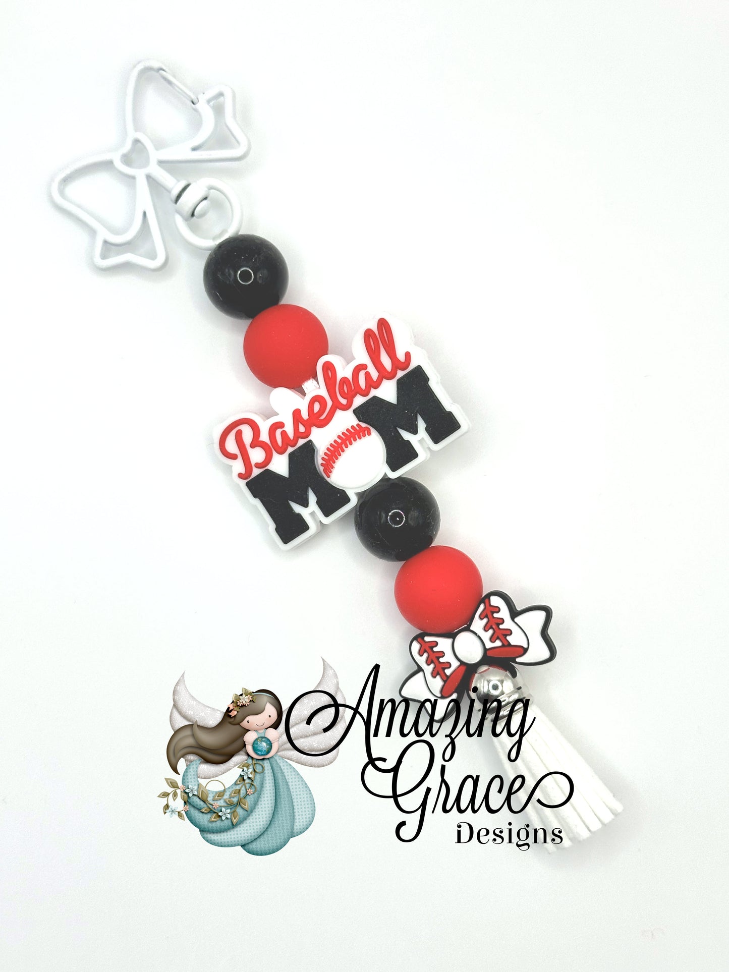 Baseball Mom Home Run Charm - Score Style Points!