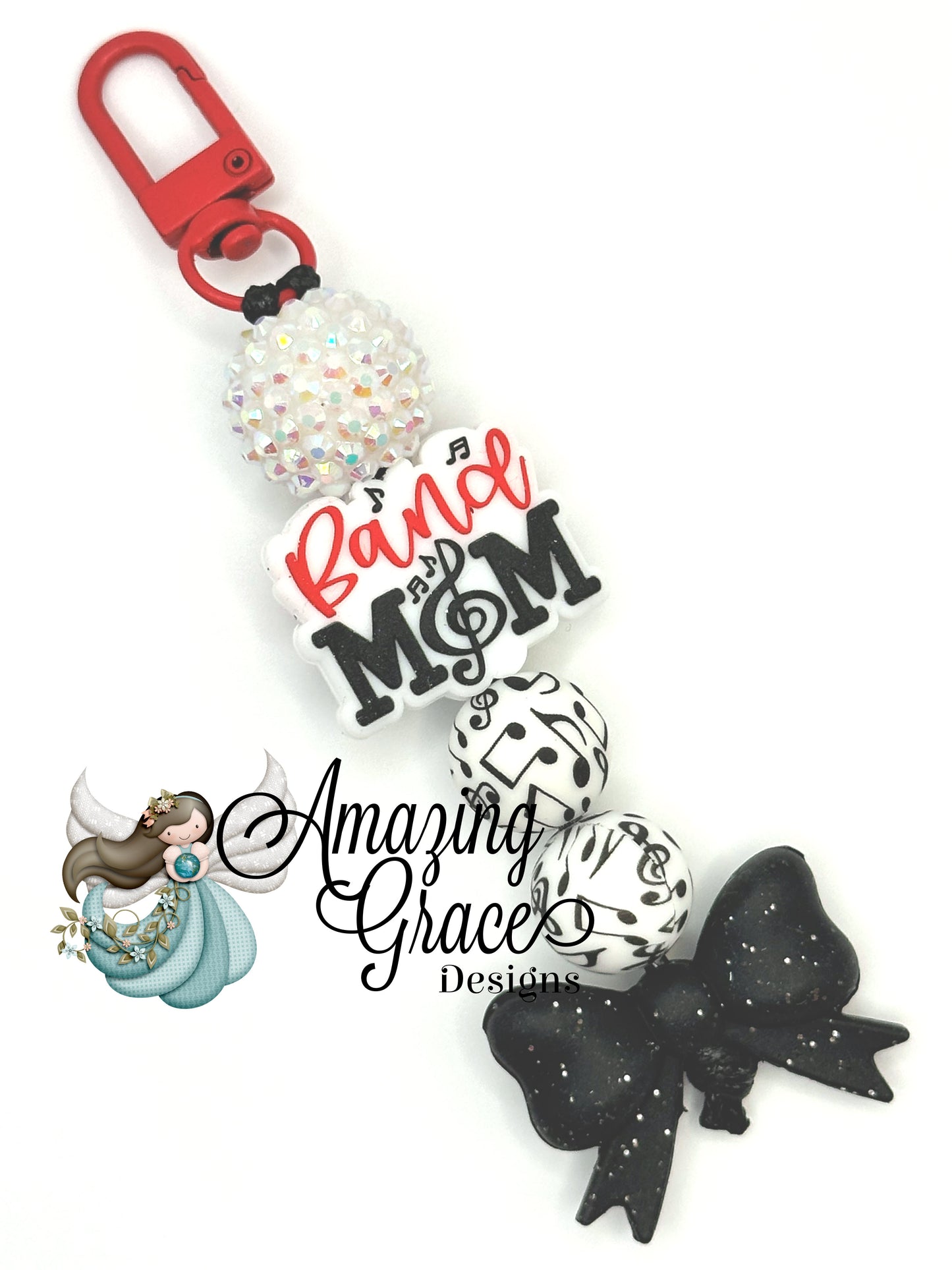 Band Mom Beat: March to Your Own Drum Keychain!