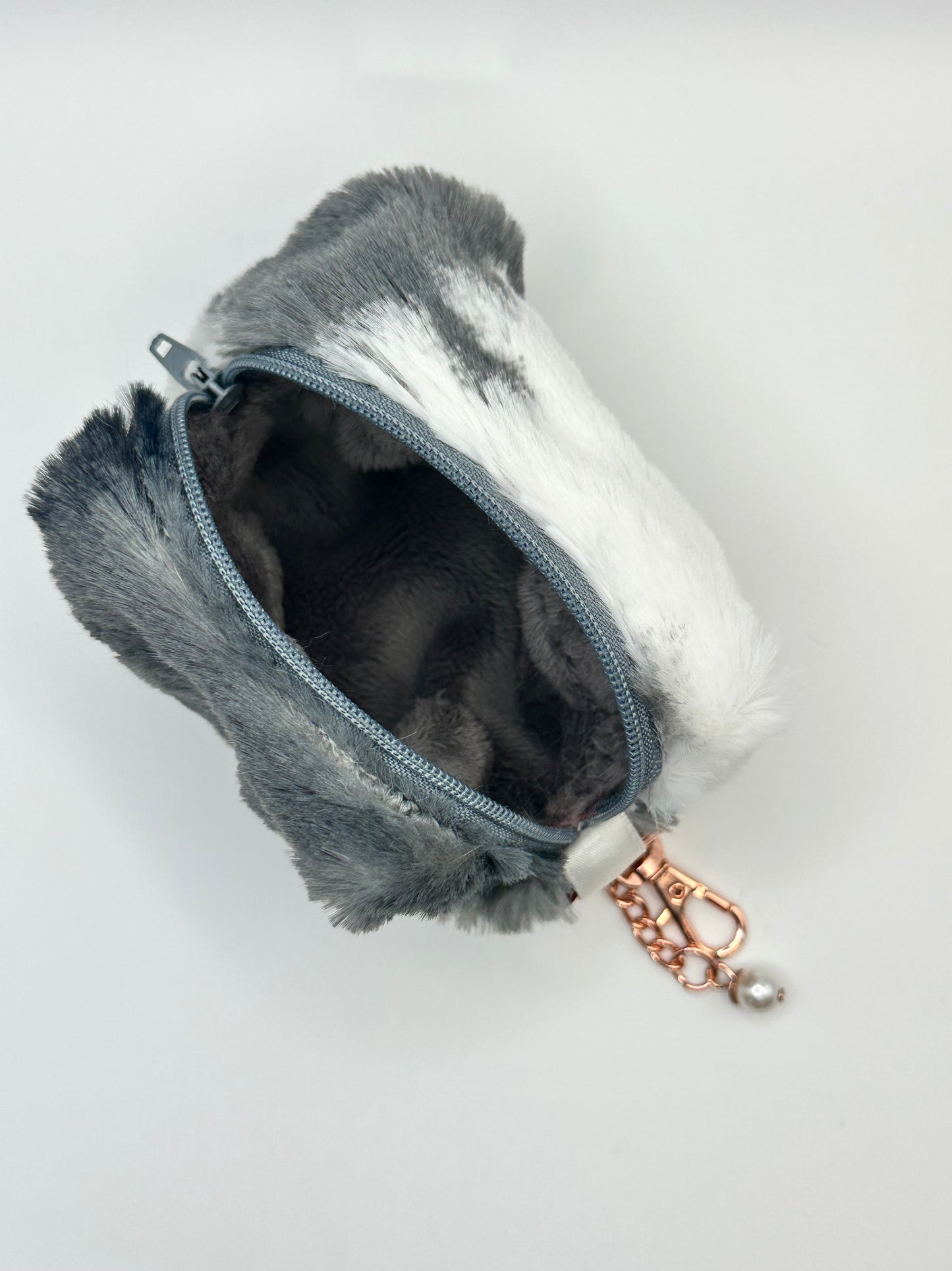 Luxurious Minky "Purr-fectly" Practical Pouch with Clasp