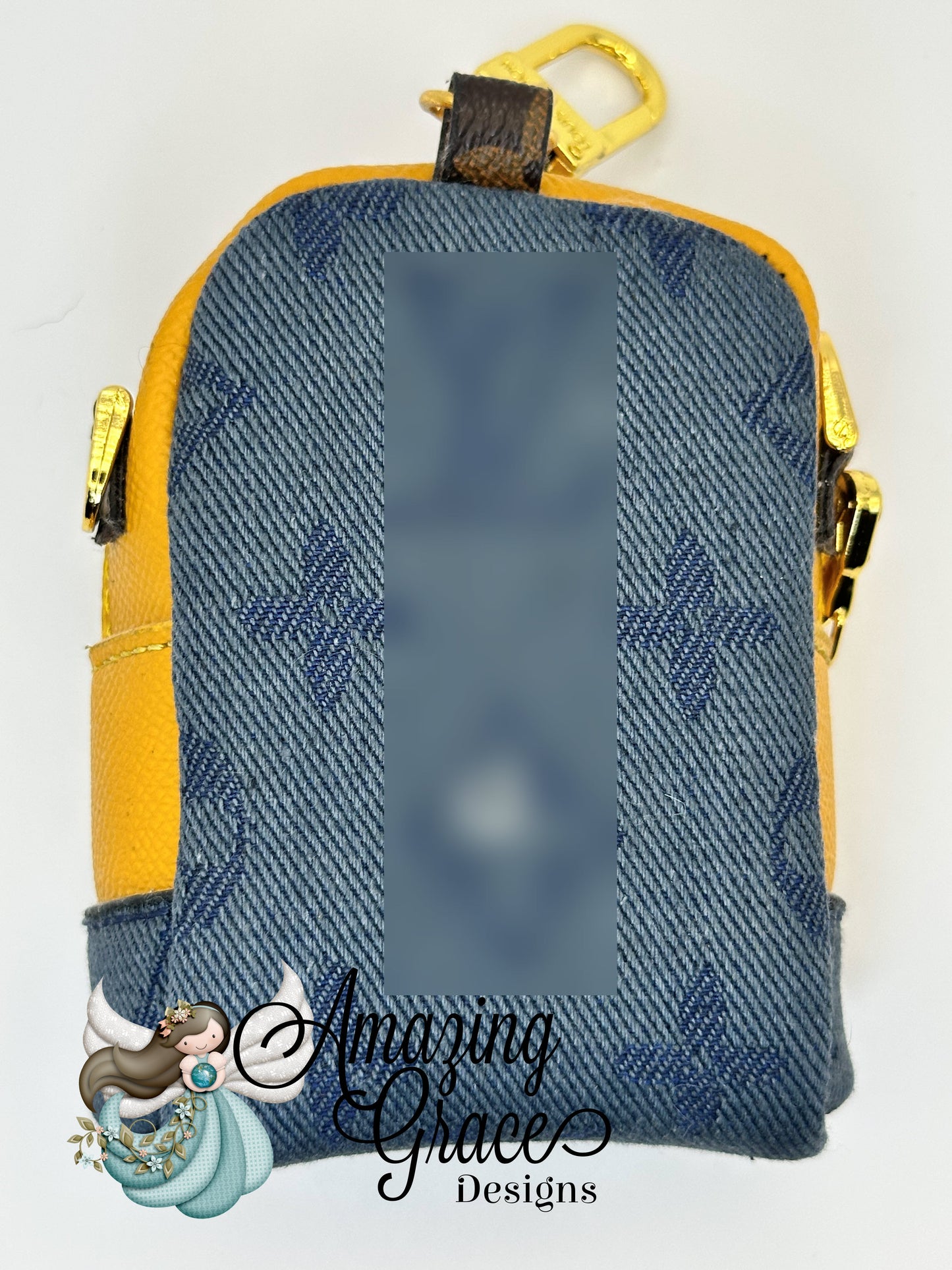 Inspired Small Backpack Crossbody Bag