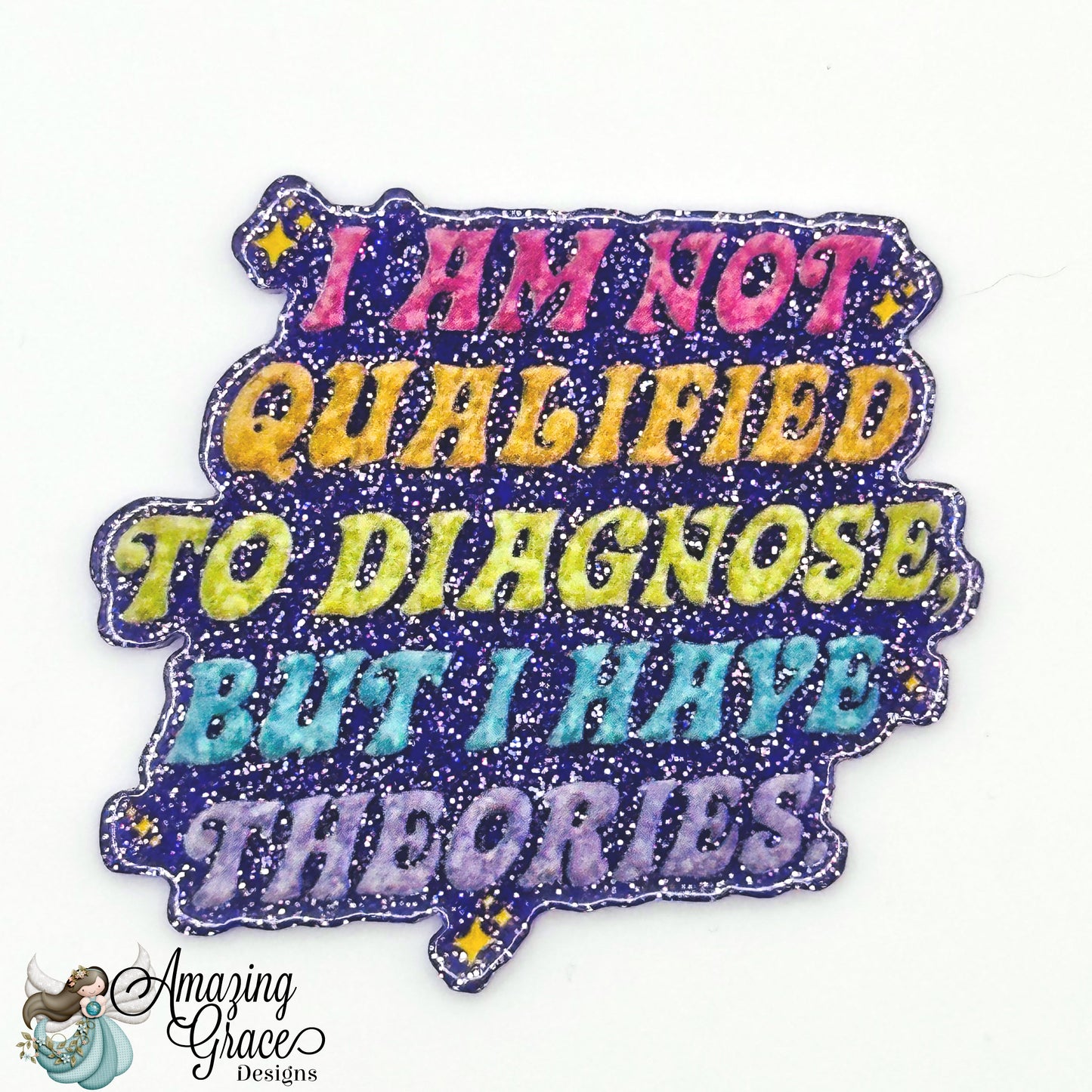 Not Qualified Badge Reel Topper